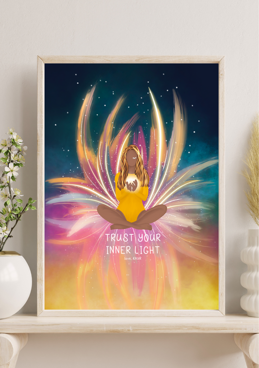 Trust Your Inner Light - A4 Print