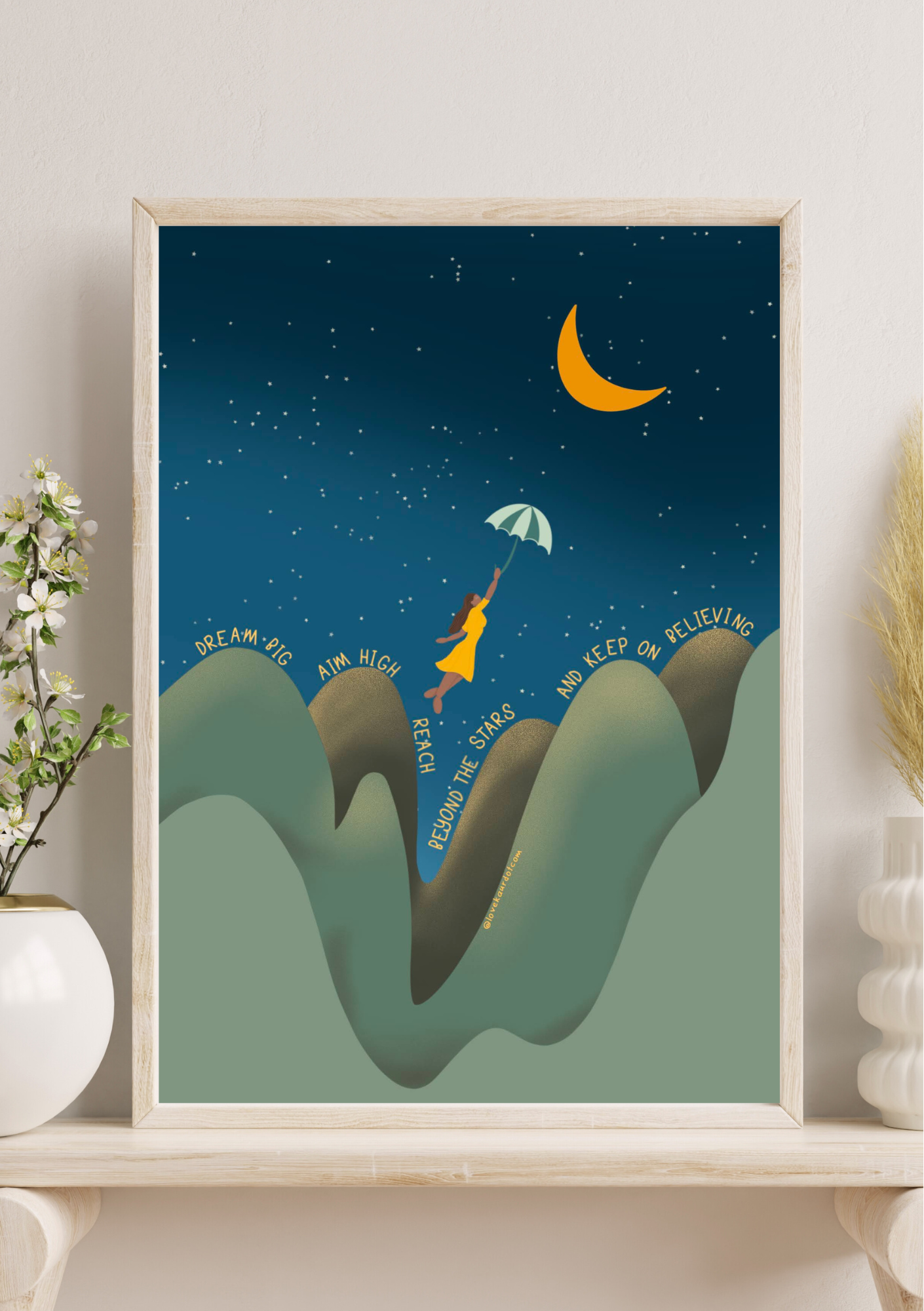 Dream Big, Aim High - A4 Print