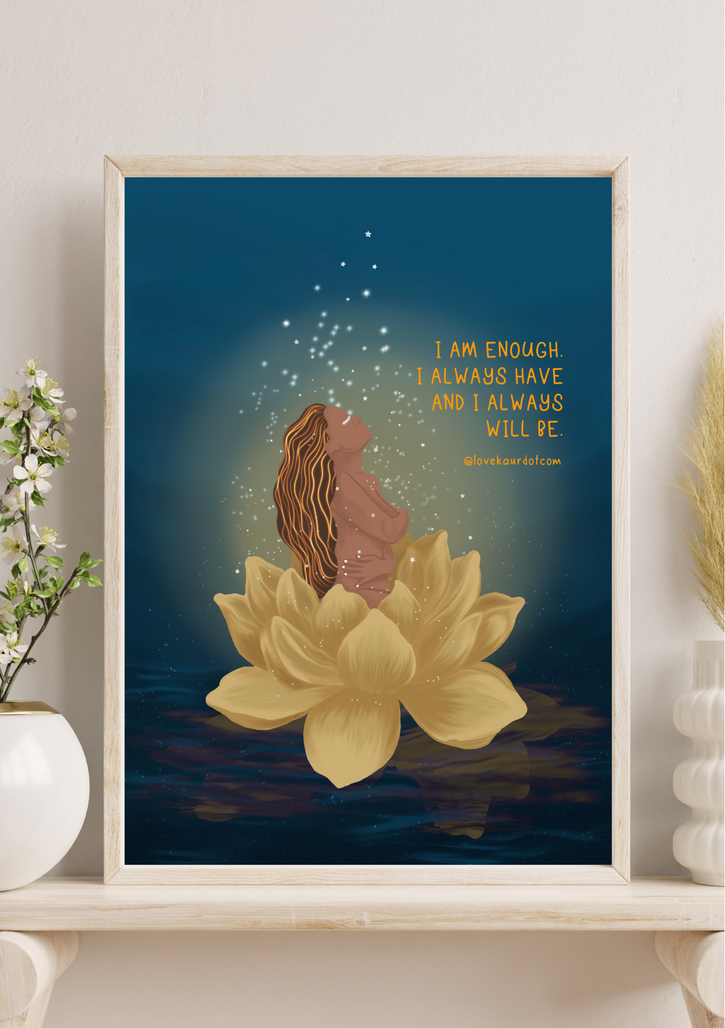 I Am Enough - A4 Print