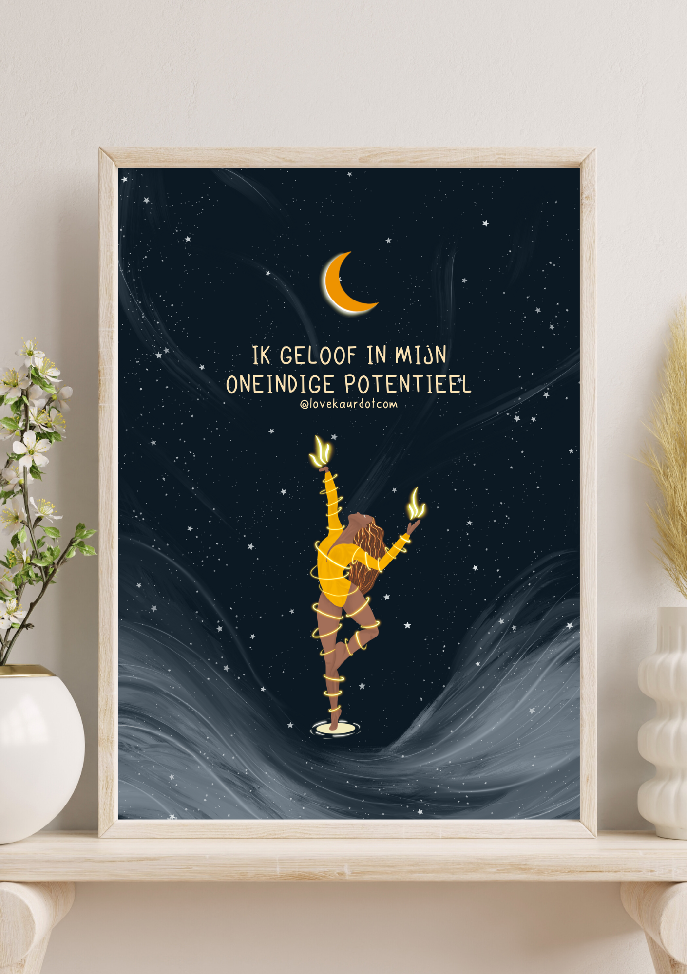 I Believe In My Infinite Potential - A4 Print