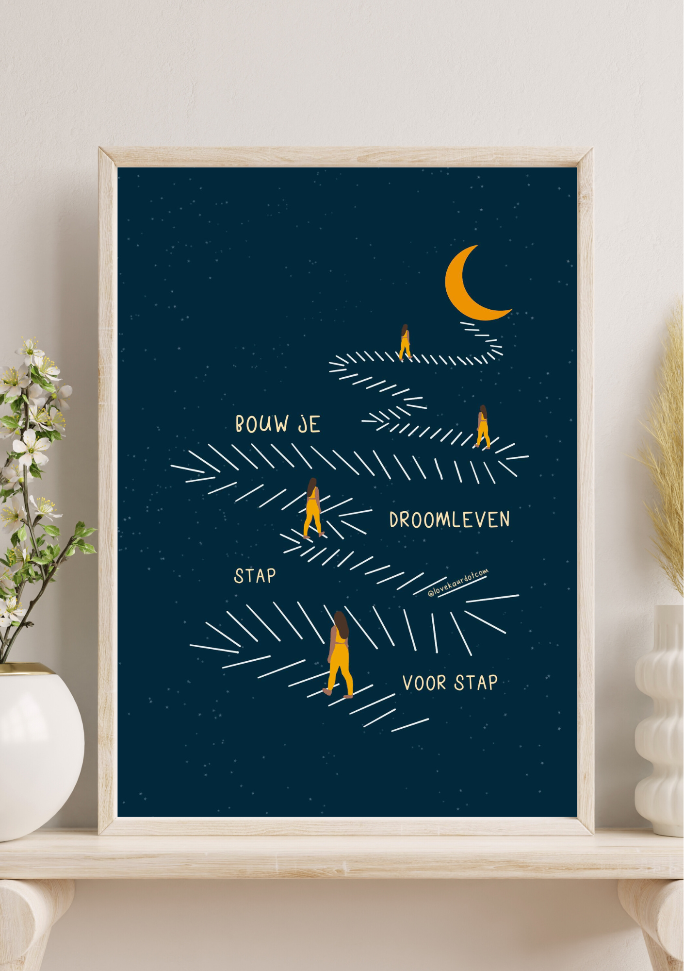 Build Your Dream Life- A4 Print